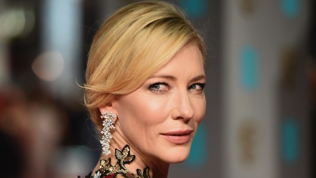 Voicing Kaa the snake ... Cate Blanchett.