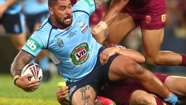 "I risk things. You got to risk it for the biscuit": Andrew Fifita.