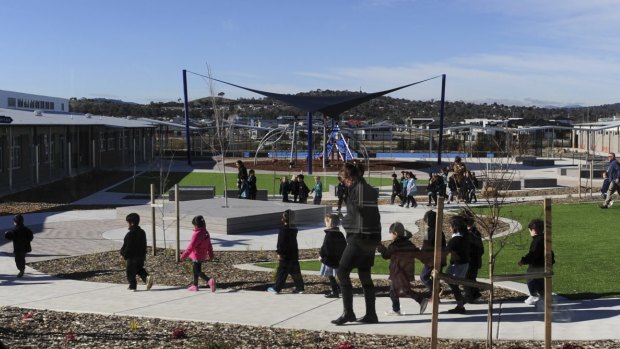 The new school is Canberra's 87th public school.