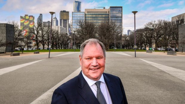 Lord mayor Robert Doyle says residential construction is now outstripping commercial construction in the city.