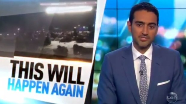 The Project's editorial on the Las Vegas shooting massacre was written by Waleed Aly and Tom Whitty.