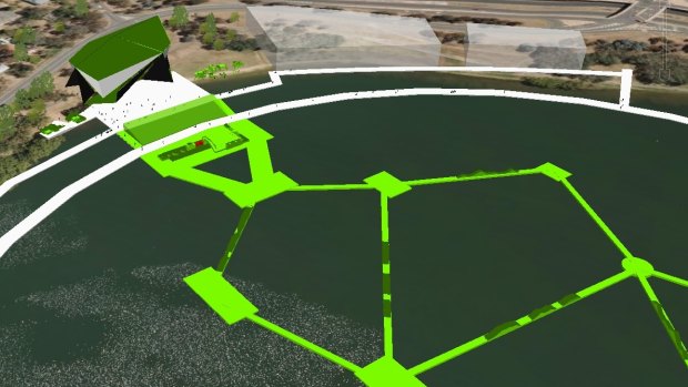 ACTivate could include BMX tracks across Lake Burley Griffin.