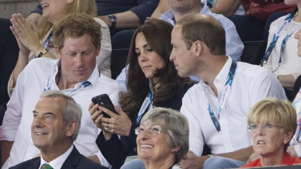 The royals get distracted at The Hydro.