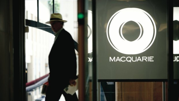 Demand for Macquarie's services has risen in line with market volatility. 
