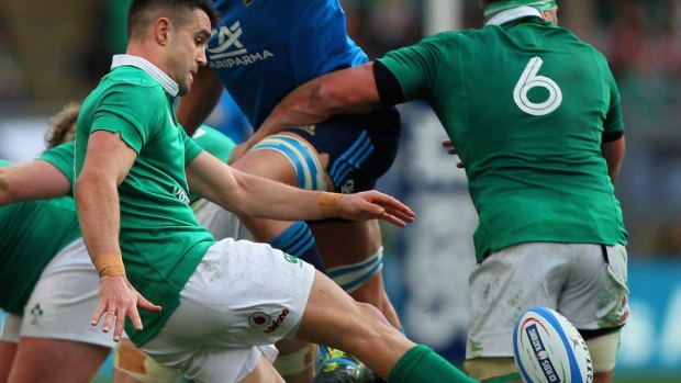Ireland thrash Italy in nine-try rout in Six Nations 