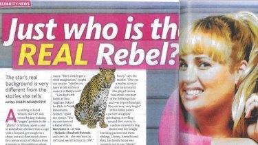 An excerpt from the Woman's Day article about Rebel Wilson.