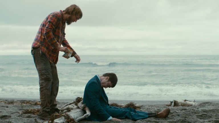 Swiss Army Man Review Daniel Radcliffe Has Air Apparent In Ingenious Buddy Film In swiss army man, a sundance debut from first time feature directors daniel kwan and daniel scheinert, paul dano's hank, trapped on a deserted island and ready to do himself in, spots a corpse (daniel radcliffe) rolling in the surf and figures the young man with decaying blue skin probably felt. swiss army man review daniel radcliffe