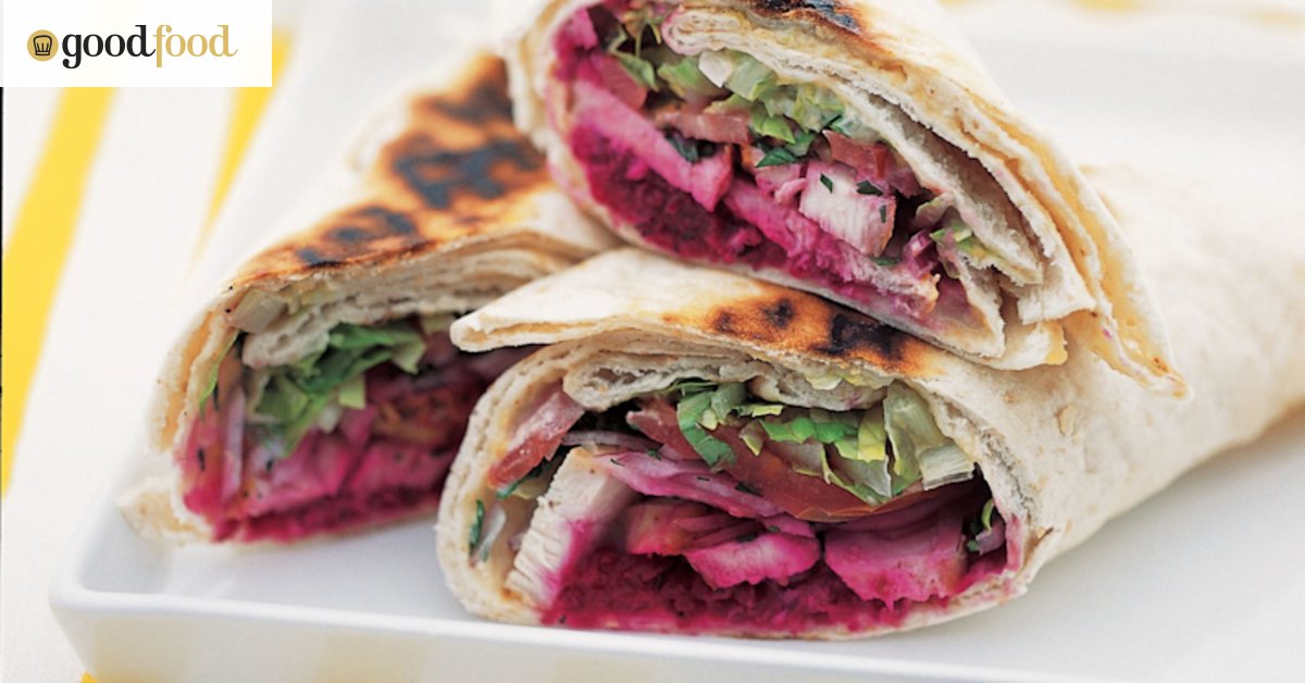 Lebanese wrap with chargrilled chicken - The Sydney Morning Herald
