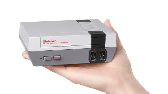 The Mini NES is much smaller than the original, which earned the nickname 'the toaster' for its bulky size and fragile loading tray.