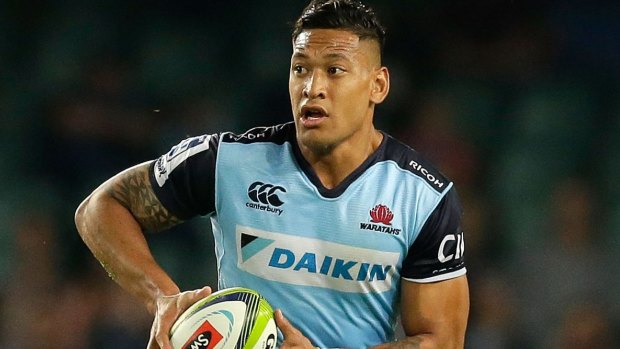Looking strong: Israel Folau and his Waratahs teammates are on a roll.