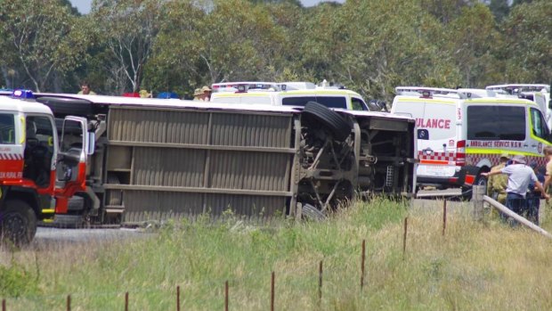 A scathing report highlighted lack of water and first aid supplies after the crash at Windellama. 
