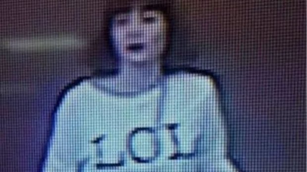 A CCTV image obtained by Malaysian police of one of the women arrested over Kim Jong-nam's death.