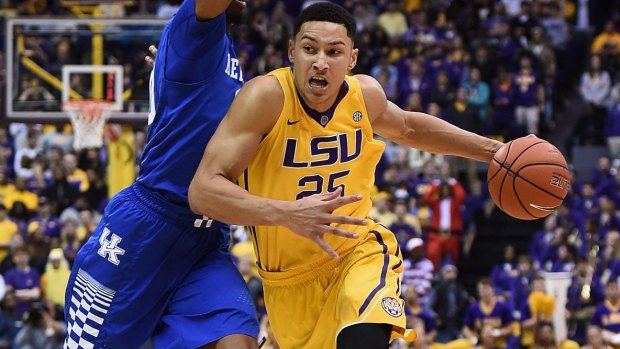 Heading for the NBA: Ben Simmons.