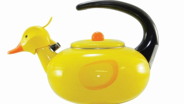 A quacking duck kettle guarantees a cuppa with attitude.