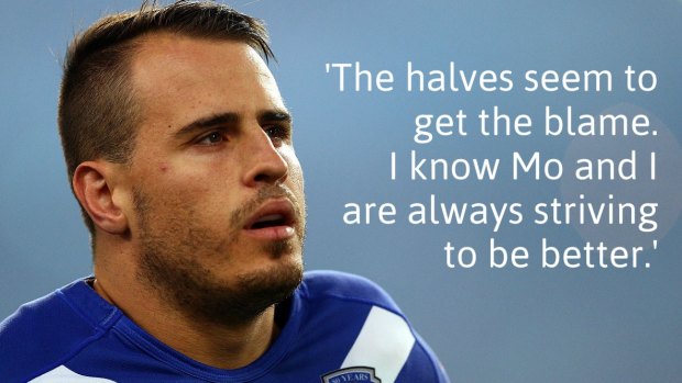 The heat is on: Canterbury playmaker Josh Reynolds cops his share of criticism.