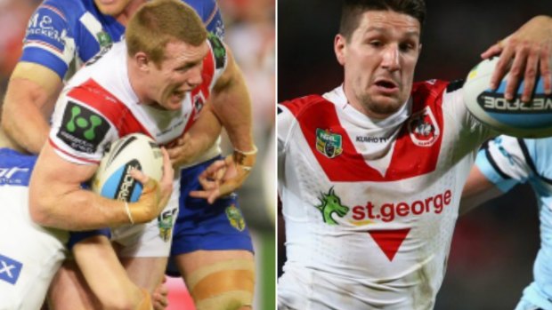 Leading from the front: Ben Creagh and Gareth Widdop.