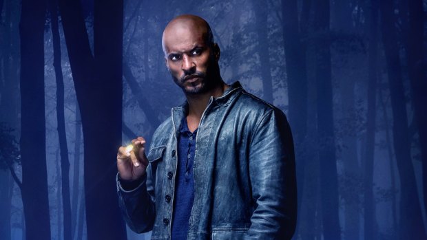 Ricky Whittle as Shadow Moon in <i>American Gods</i>.