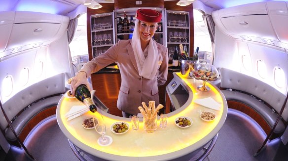 Although airlines like to lavish high-end passengers with champagne it is a drink probably best avoided.