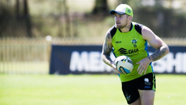 Blake Austin returned to contact training on Tuesday.