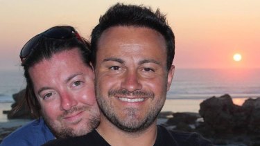 David and Marco Bulmer-Rizzi were on their honeymoon in Adelaide when David was killed in a fall.