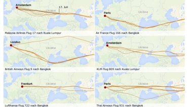 iata airspace ukraine spiegel showing