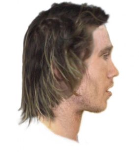 A facial composite image released by police.