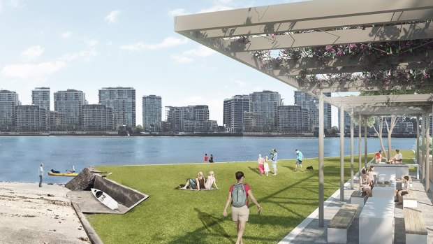 Lord Mayor Graham Quirk says there would be no repeat of Hamilton Northshore, just over the river, at the Bulimba Barracks site.