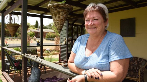 Marion Whitecross had only been in Yarloop for two months when the blaze hit the town.