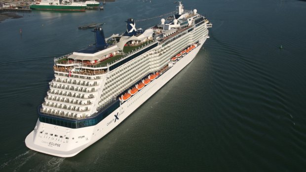 Celebrity Eclipse is bound for Melbourne.