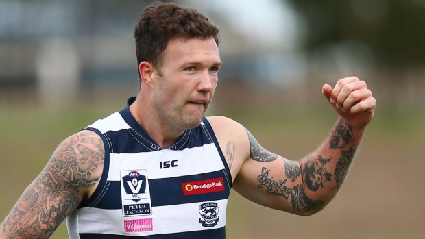 Comeback: Mitch Clark has earned an AFL recall with some good footy in the VFL.