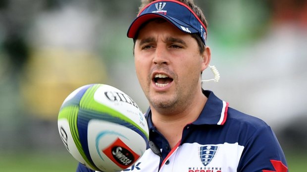 Wild ride: Melbourne Rebels head coach Dave Wessels has had a dramatic 12 months in the game.