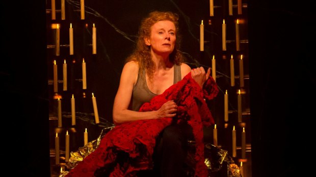 Makes Mary's broken heart seem real: Alison Whyte in Sydney Theatre Company's <i>The Testament of Mary</i>. 