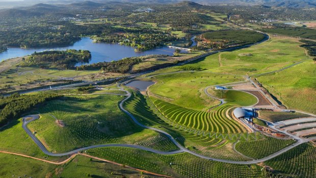 The National Arboretum, Canberra, by Tonkin Zulaikha Greer and Taylor Cullity Lethlean.