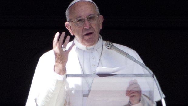 During his address in St Peter's Square on Sunday, Pope Francis called the four nuns killed in Friday's care home attack in Yemen 'modern-day martyrs'.