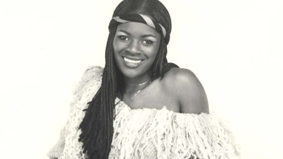She's got the music in her: Marcia Hines early in her career.