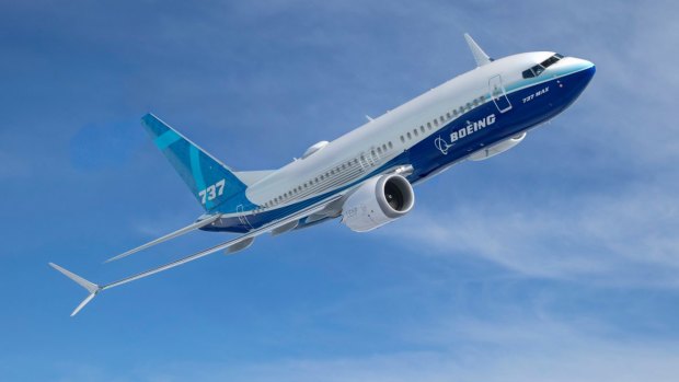 A 797 would potentially overlap sales of Boeing's largest single-aisle, the 737 Max 10 (pictured), and smallest wide-body, the 787-8.