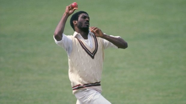 Glory days: Michael Holding was one of the West Indies' most fearsome pace bowlers during the late 70's and 80's.