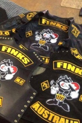 Jackets bearing the new Finks logo.