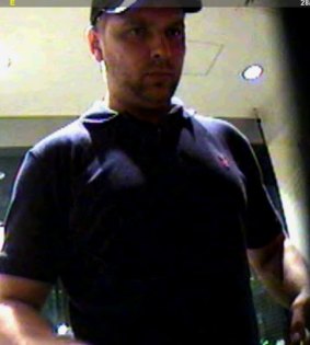 Police are also searching for this man captured on CCTV.