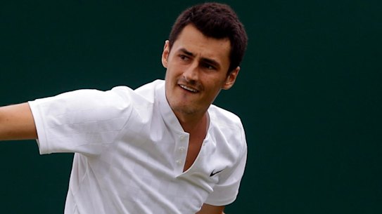 Bernard Tomic fell in straight sets to Germany's Mischa Zverev.