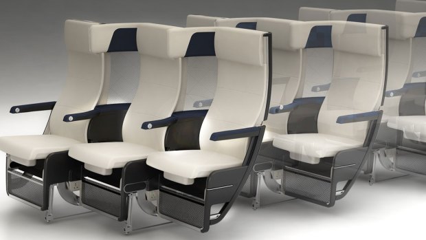 Thompson Aero Seating's Cozy Suite. A clever design that went nowhere.