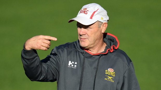 Marching orders: Rodney Eade was sacked as Gold Coast coach.