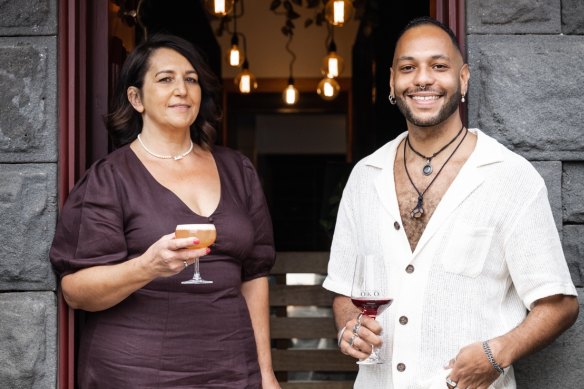 Luciana and Sebastian Pasinetti, the mother and son team behind a new restaurant in the old Hell of the North space.