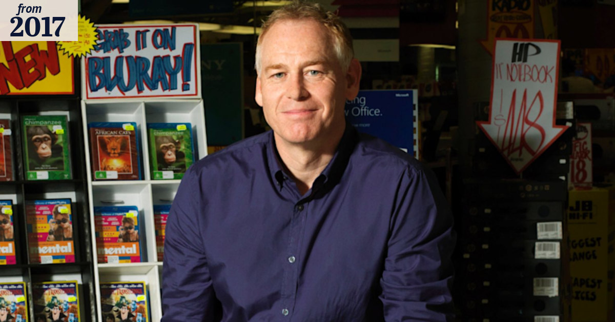 Former JB Hi-Fi boss shrugs off housing concerns as Good Guys chief quits