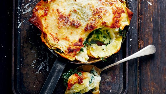 Cauliflower cheese meets lasagne. 