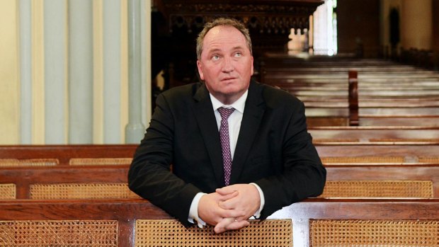 Minister of Agriculture and Water Resources Barnaby Joyce is relocating bureaucratic agencies to regional centres.