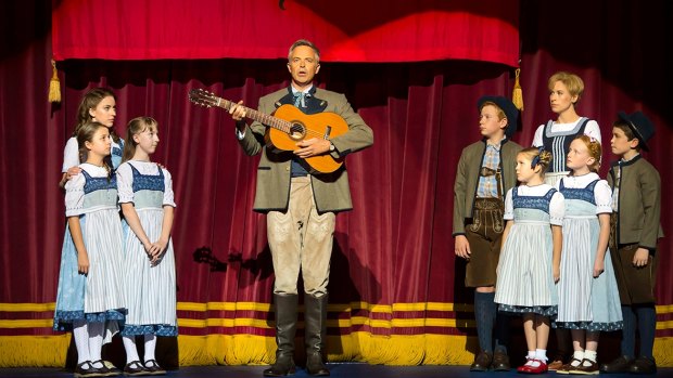 Listen, yes, we will: Cameron Daddo in <i>The Sound of Music</i>.