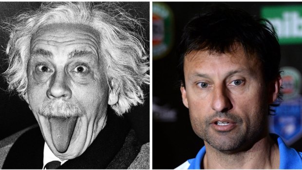 Who said it best? Albert Einstein or Laurie Daley.