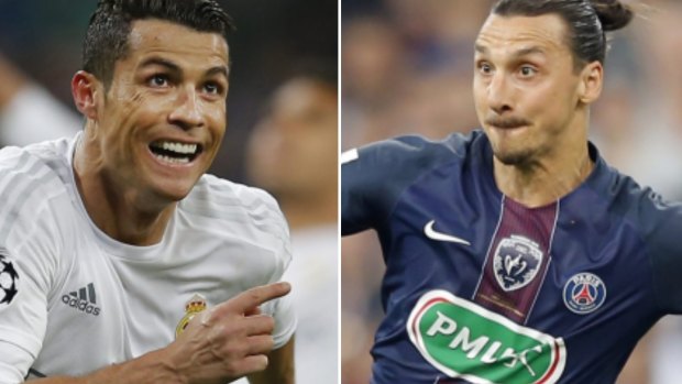 Big fans: Global superstars Cristiano Ronaldo and Zlatan Ibrahimovic have endorsed the appointment.