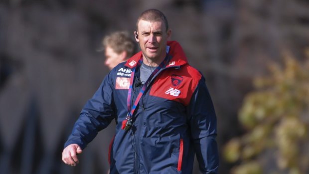 Melbourne coach Simon Goodwin.